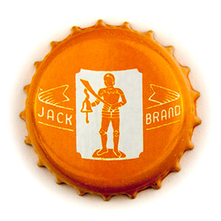 Adnams Jack Brand orange crown cap