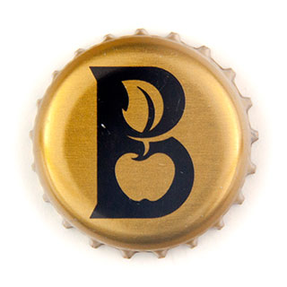 Bulmers logo gold crown cap