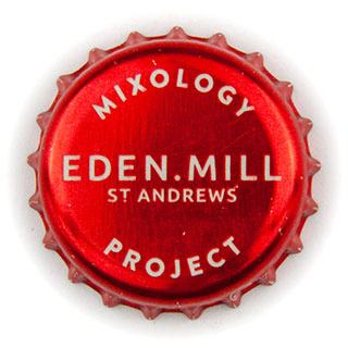 Eden Mill red crown cap