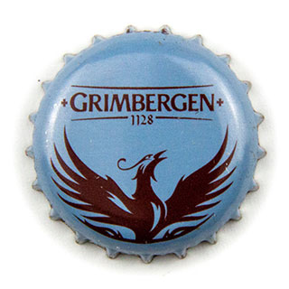 Grimbergen blue crown cap