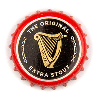 Guiness Extra Stout crown cap