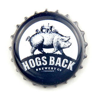 Hogs Back black crown cap