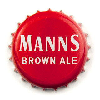 Manns Brown Ale crown cap