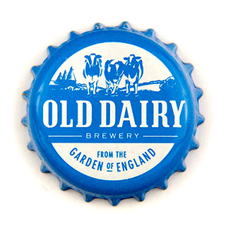 Old Dairy blue crown cap