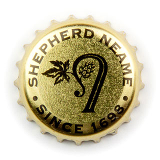 Shepherd Neame gold crown cap