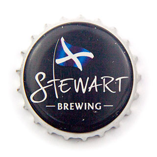 Stewart Brewing flag crown cap